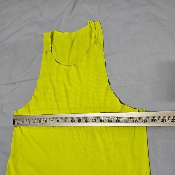 Lululemon Athletica Sporty Tank Top Women Size 10 Thin Neon - Picture 9 of 12
